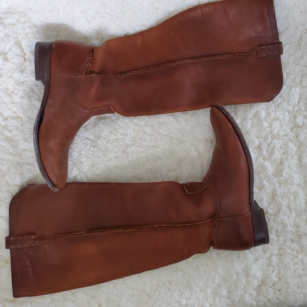 Frye Cara tall wide boots
